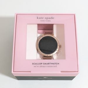 Kate Spade Rose Gold Scallop Smart Watch Open Box